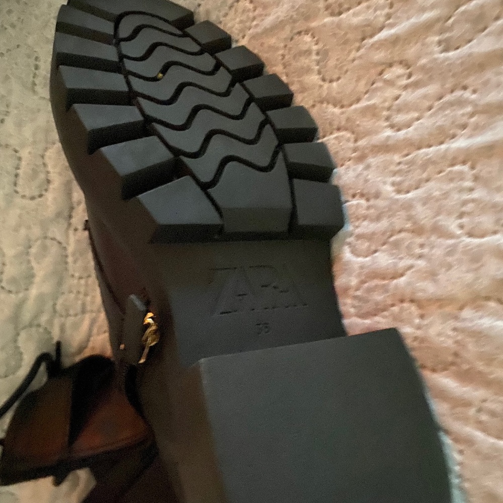 Zara Leather Boots